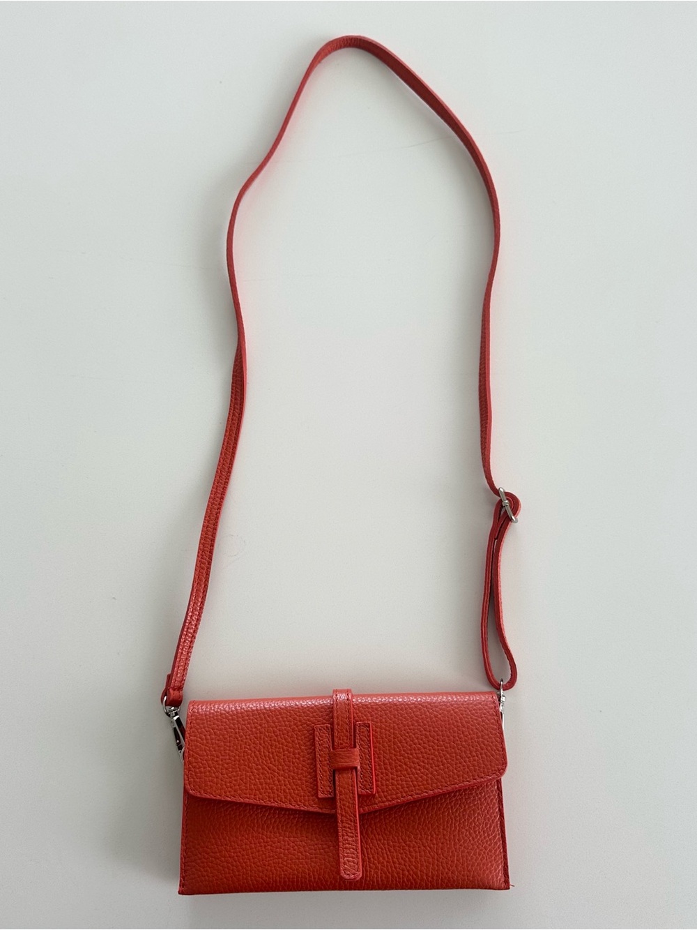 Vera Pelle Clutch & Crossbody Purse